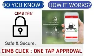 Cimb clicks sequre tac Get ready for one -tap approval #TAC #CIMB_Clicks
