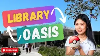Hidden Library Oasis in Huntington Beach + Surprise Bonus: Your Pokemon Paradise Awaits! 🔎 🏖️🌴