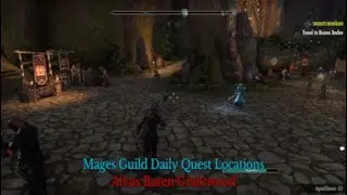 ESO Mages Guild Daily Quest Location, Alvus Baren, The Elder Scrolls Online