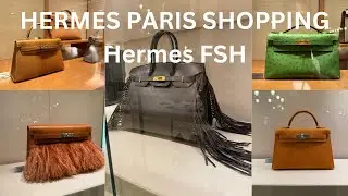 HERMES FSH SHOPPING 2024 ~ HERMES SHOPPING IN PARIS (Shopping at Big H in Paris) || HAYA GLAMAZON