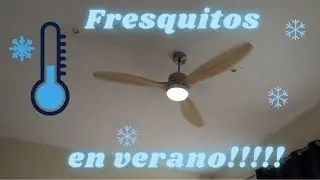 Ventilador techo Klassfan Instalación y review!!