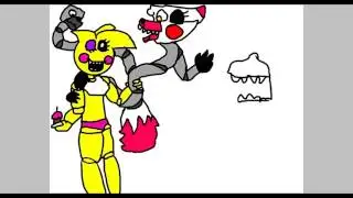 FNAF 2 ladies night SpeedPaint