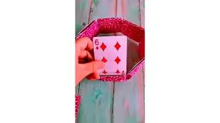Keren banget buat tempat buat dari kartu bekas....