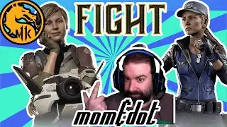 Sonya Blade & Cassie Cage in MK11