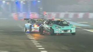 James Deane vs Ali Makspeed Huge Crash | Oman International Drift  Championship 