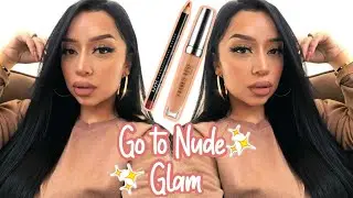 GRWM + 18 WEEK PREGNANCY UPDATE | MY GO TO GLAM LOOK + FAVE NUDE LIP COMBO! ohmglashes