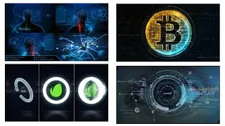 9 Best Holographic Logo After Effects Templates