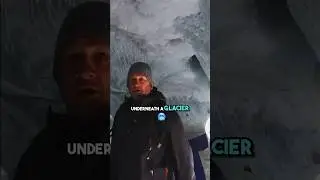 Glacier Palace - walk under a glacier in Zermatt Switzerland 