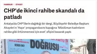 CHPnin ve Kılıçdaroğlu’nun başörtüsü meselesiyle ilgili yaklaşımlarını şöyle kısaca bir hatırlayalım