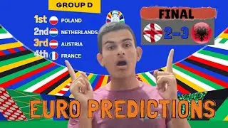 ΟΙ ΠΡΟΒΛΕΨΕΙΣ ΜΟΥ ΓΙΑ ΤΟ EURO 2024!!