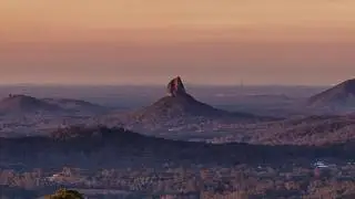 Flat Earth? Mt Coonowrin and the Tambourine Plateau, Australia