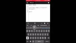 Python Tutorial - Lesson 0 - Rock, Paper, Scissors