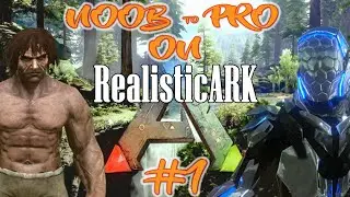 АРК Мобайл - Быстрый старт на PVX сервере Realistic ARK #1 - Noob to Pro #1