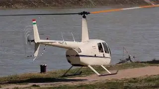 BHS Helicopter HA-FTX at Riverside Heliport 2017