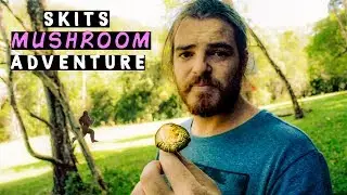 Picking Mushrooms on Choomah Island w/ Jarrad Wright (Big Lez Vlog + Simulation)
