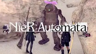 NieR AUTOMATA: #7 Память 11В, фотографии и пропавшая девочка