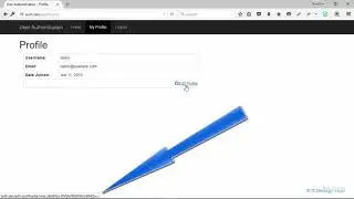 View registered profile