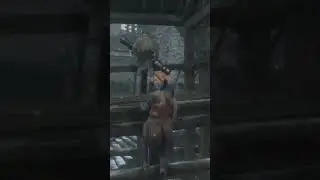 熟達の忍は完全に気配を消せる Ninjas can completely disappear by Ledge Hang #隻狼 #sekiro