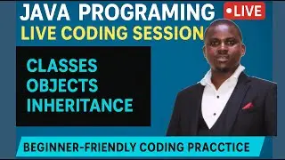 Java Programming Live Coding Session | Classes, Objects, Inheritance, Polymorphism & OOP Exercises!