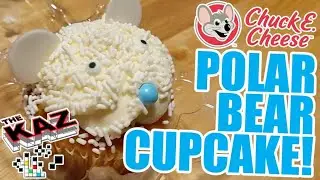 Chuck E Cheese Polar Bear Cupcake