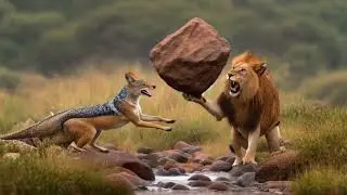 My Nigerian folktales: Mysterious Tale of the Brave Lion and Crafty Jackal