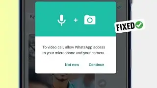 To Call Allow Whatsapp Access To Your Microphone Tap Settings Permissions And Turn Microphone on 🔥