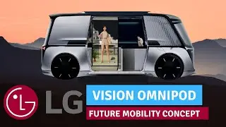 LG OMNIPOD -  Future mobility concept cabin