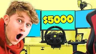 INSANE $5000 GAMING SETUP! (Apartment Showcase 2021)