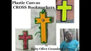 How to Make Plastic Canvas Cross Bookmarkers|Plastic Cross Stitch Canvas|DB creative corner|OliveGma
