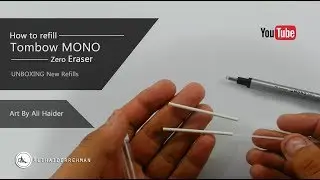 UNBOXING Refills | How to refill a Tombow MONO Zero Eraser