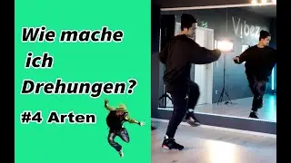 Tanz Tutorial: Wie mache ich Drehungen?  | 4 Arten | Tanzen einfach lernen für Anfänger