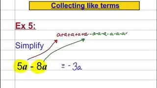 Collecting Like Terms (1)