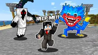 Scary Monsters HUNTS me in Minecraft! | TAROPA VILLAGE (Tagalog)