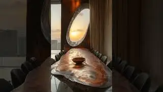 The Best luxury dining tables in the world from wood slabs #woodworking #luxuryhomes #luxurydesign