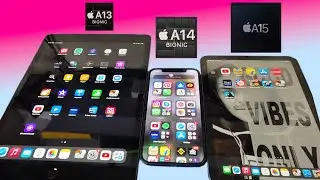 Apple A13 Bionic Vs A14 Bionic Vs A15 Bionic Speed Test 🔥 