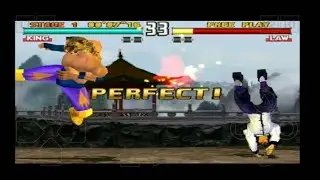 Tekken 3 king vs law | tekken 3 king flying king | tekken 3 king patki  | Gaming gorup | #shorts