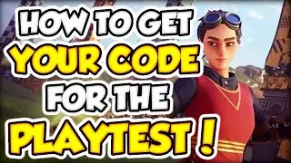 Quidditch Champions How To Get Your PLAYTEST Code!!! (New Harry Potter Game) #Quidditch