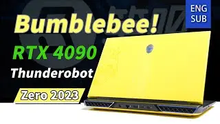 Crazy! Thunderobot Bumblebee Zero 2023 Review? RTX4090 Performance~｜4K｜Laptops｜Geek｜BIBA Laptops