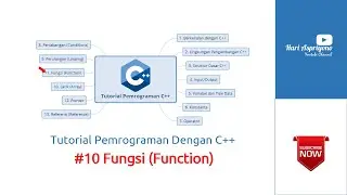 Belajar C++ #10 Fungsi (Function) Pada C++ | Tutorial C++ Bahasa Indonesia
