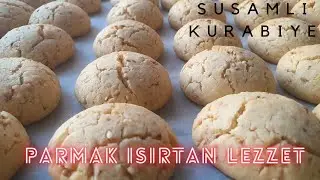 SUSAMLI KURABİYE PARMAK ISIRTAN LEZZET