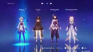 Spiral Abyss Full Clear Floors 9-12