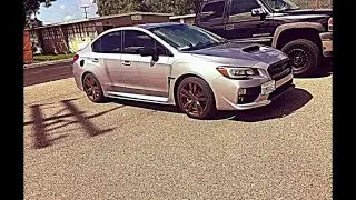 2016 suabru wrx with sti exaust muffler delete