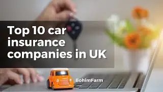 Top 10 car insurance companies in the UK - Bohim Farm