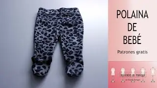 POLAINA BEBE. PATRÓN GRATIS