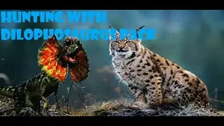 ARK | Hunting with Dilophosaur pack
