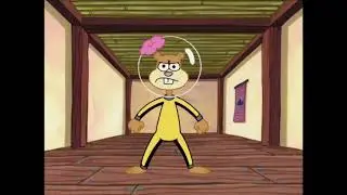Sandy Cheeks Muscle Growth!