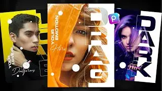 Modern Graphics DESIGN idea in PicsArt | PicsArt Photo Editing Tutorial| Fed Editz