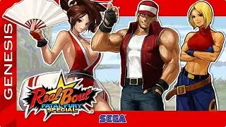 Fatal Fury Real Bout Genesis - Ótimo Port para o Mega Drive