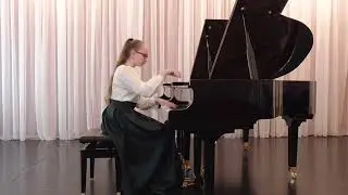 Винокурова Настя 12 лет  С  Рахманинов Музыкальный момент e moll