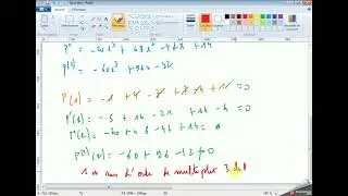 Algebre 51 : factorisation dans C[X] et racine d'ordre de multiplicité m